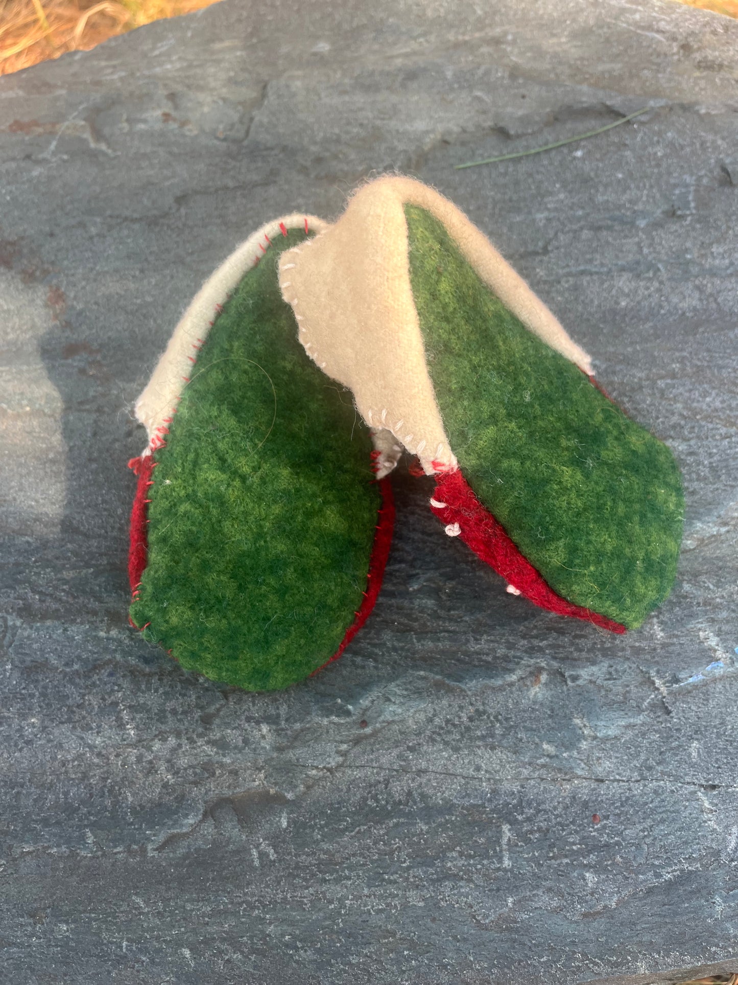 Felt Mushroom Slippers