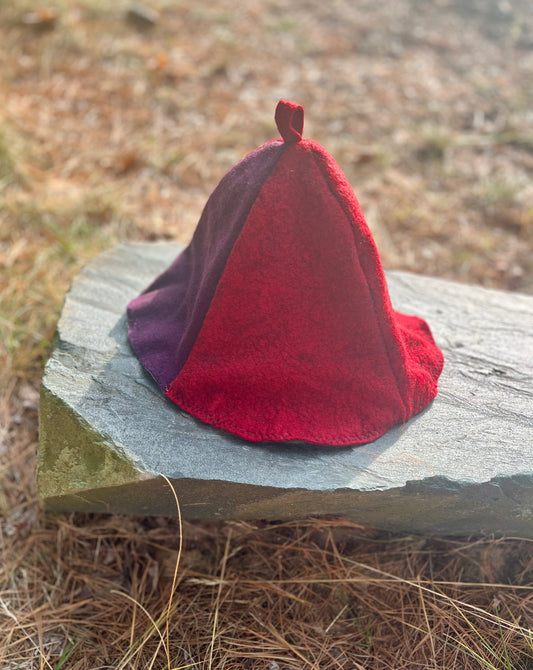 Sauna Hat / Banya Bonnet / Finnish Sauna Hat