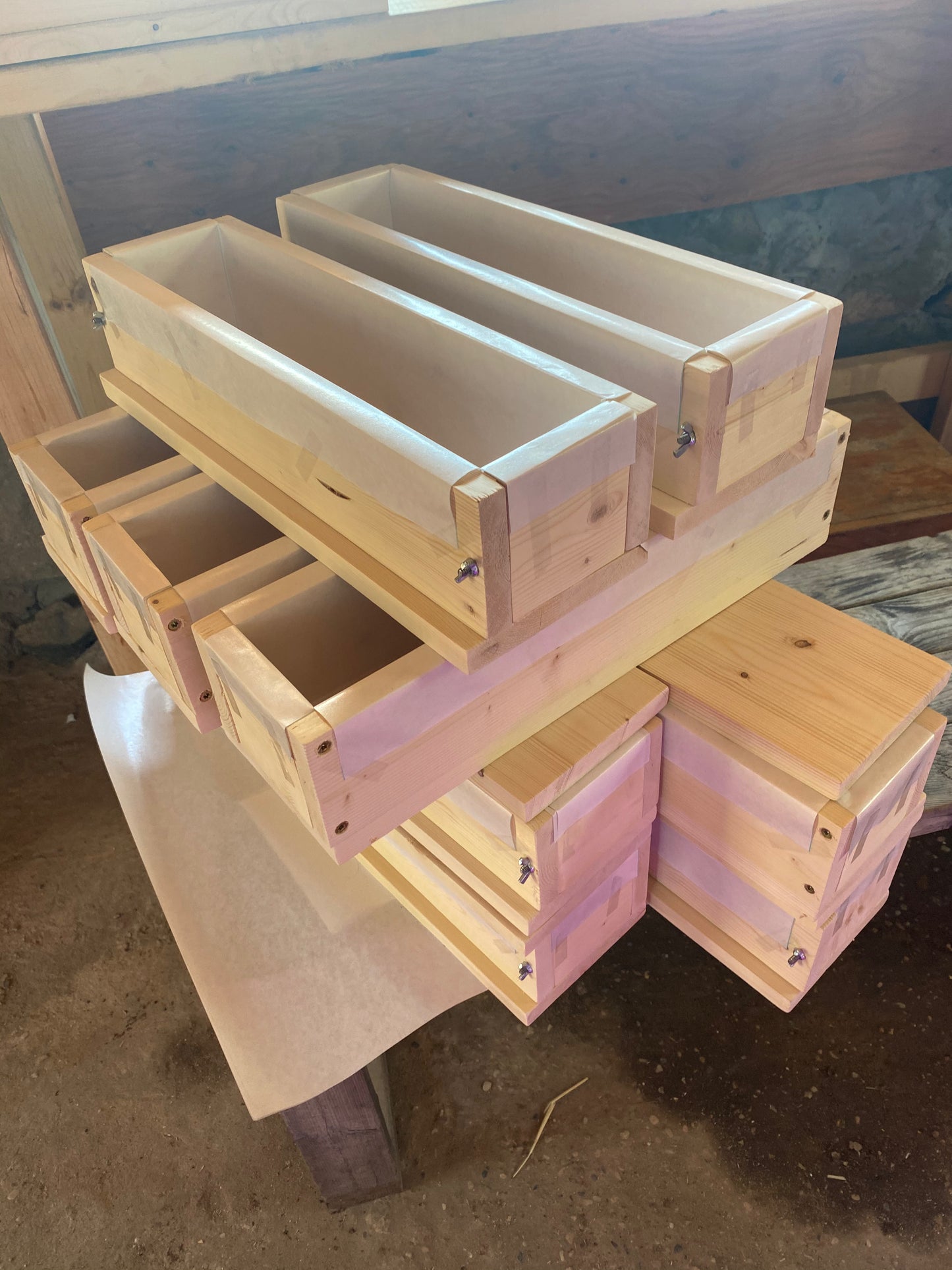Traditional Wooden Soap Mold